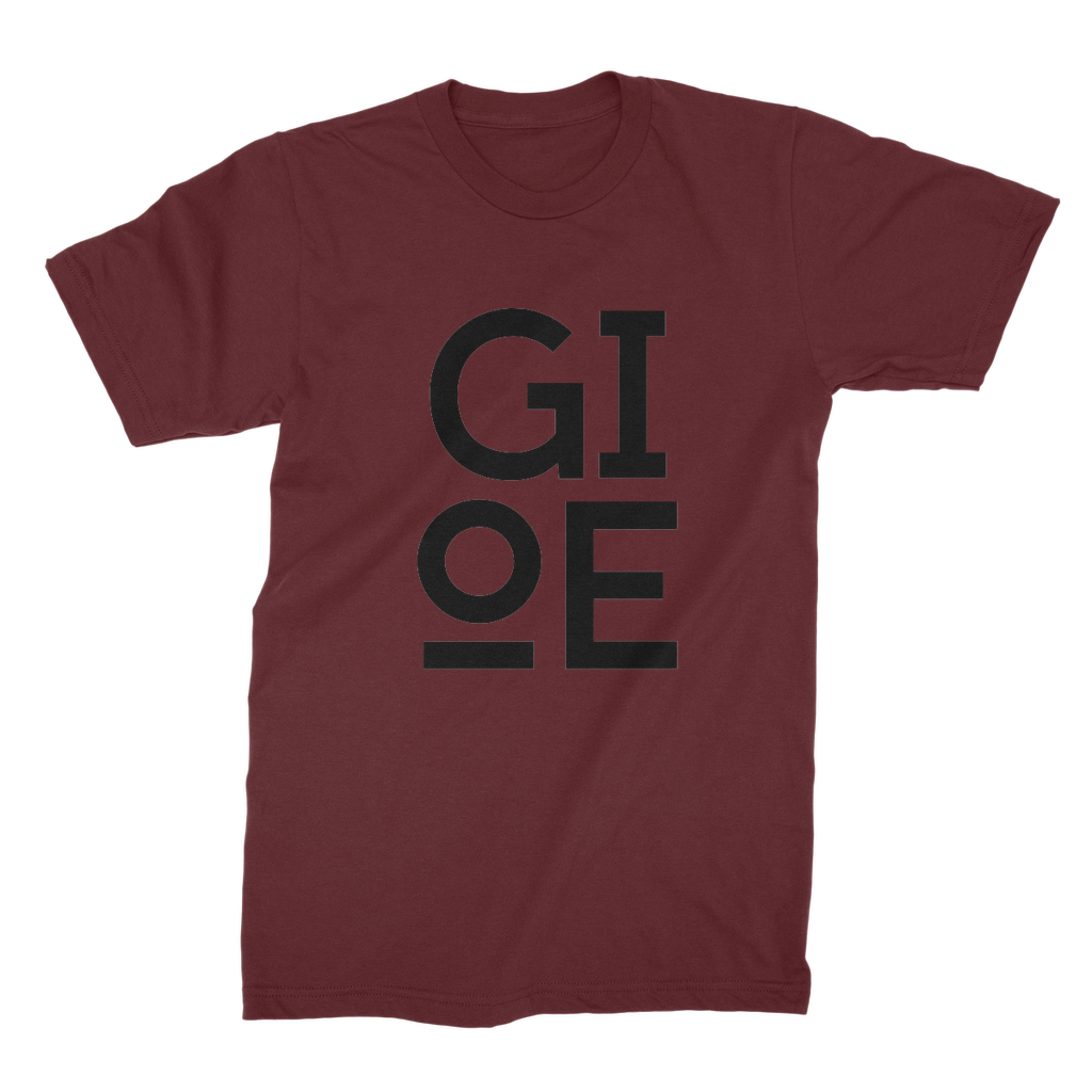 GIOE LOGO Premium Jersey Adult T-Shirt