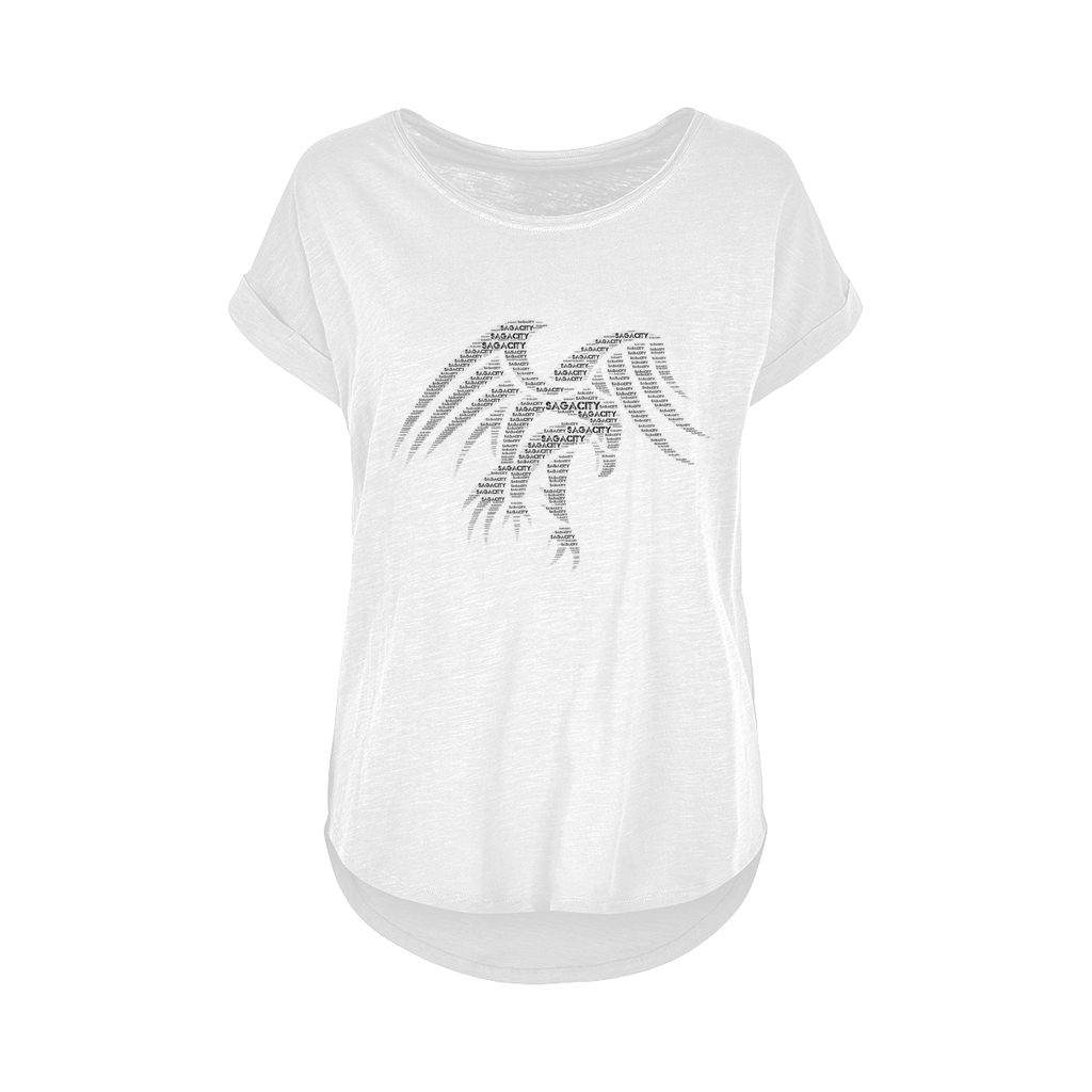 Wings of Sagacity Women's Long Slub T-Shirt XS-5XL
