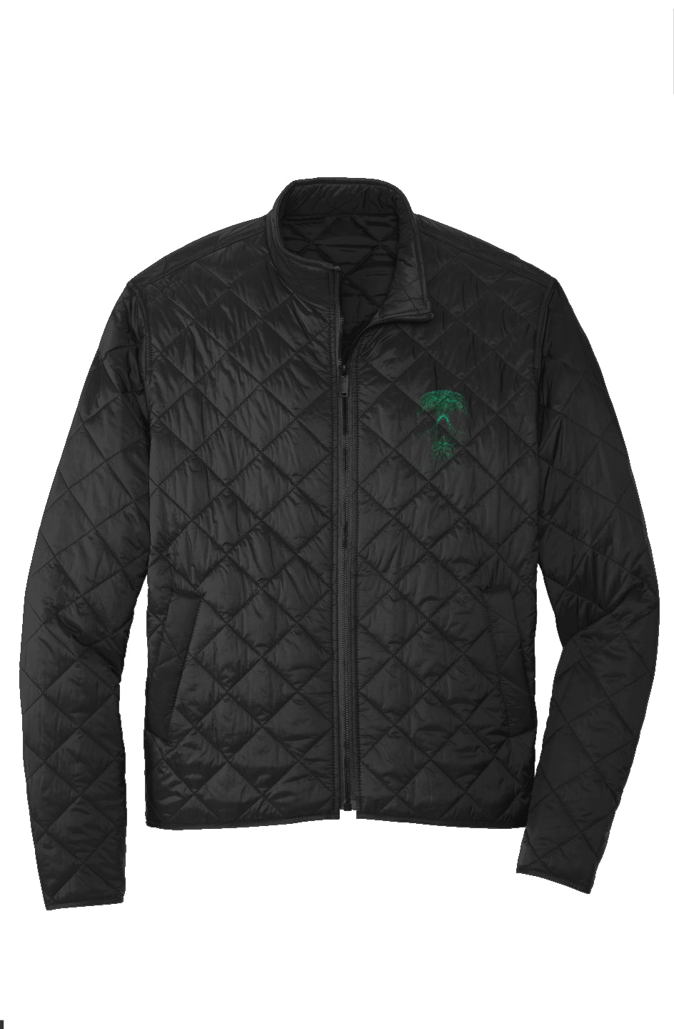 Embroidered MAStrpcs Quilted Full-Zip Jacket