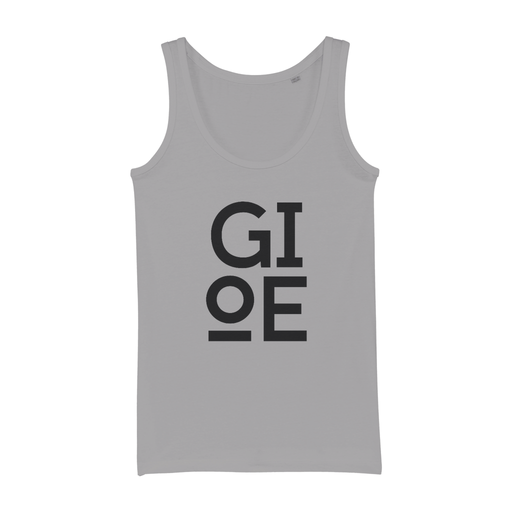 GIOE LOGO Organic Jersey Womens Tank Top