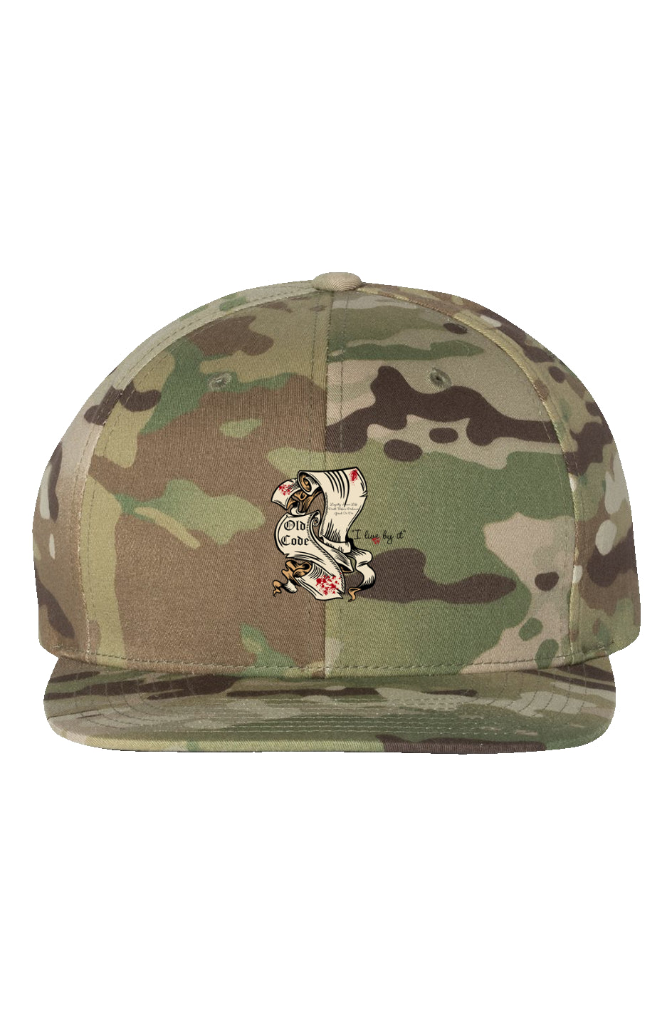 OLD CODE Multicam Green Premium Snapback by MASterpieces