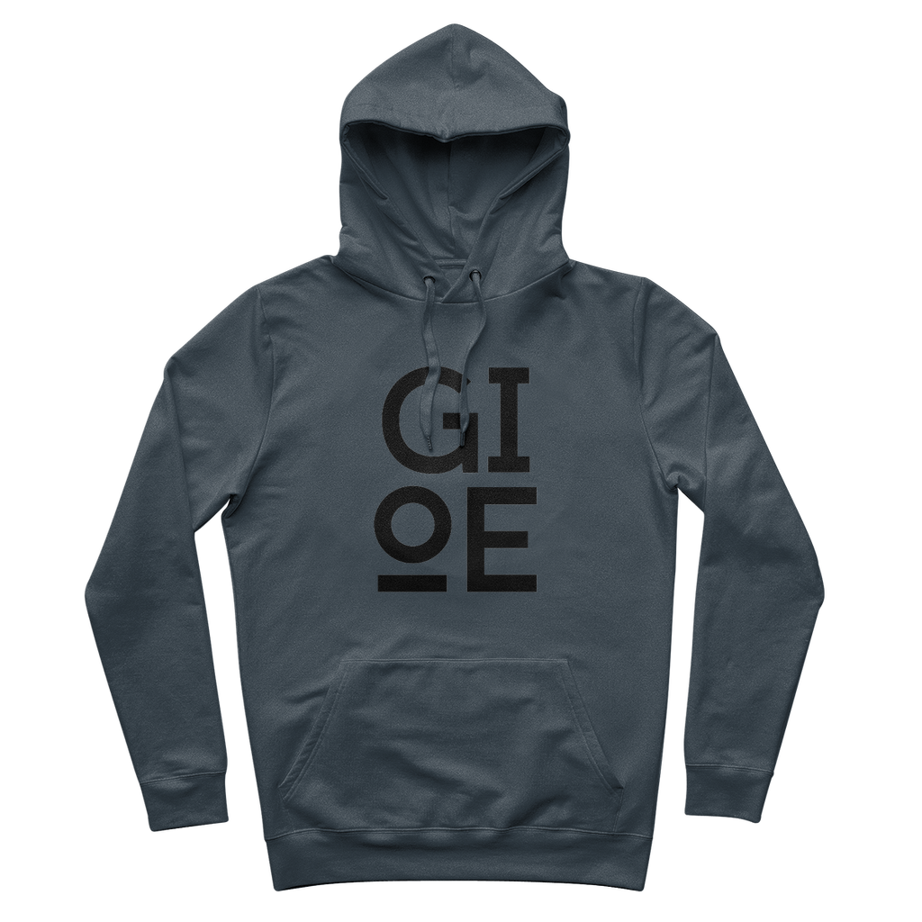 GIOE LOGO 100% Organic Cotton Hoodie