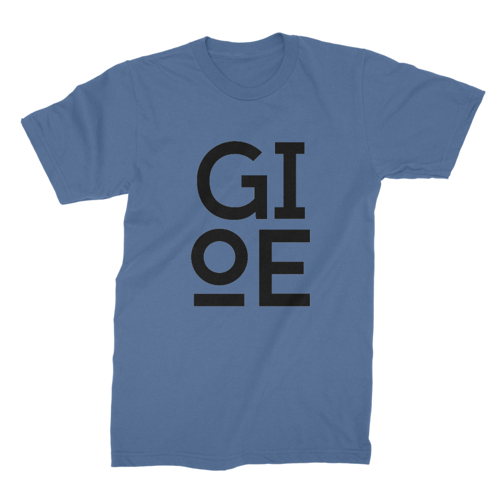 GIOE LOGO Premium Jersey Adult T-Shirt