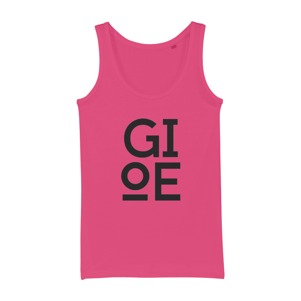 GIOE LOGO Organic Jersey Womens Tank Top