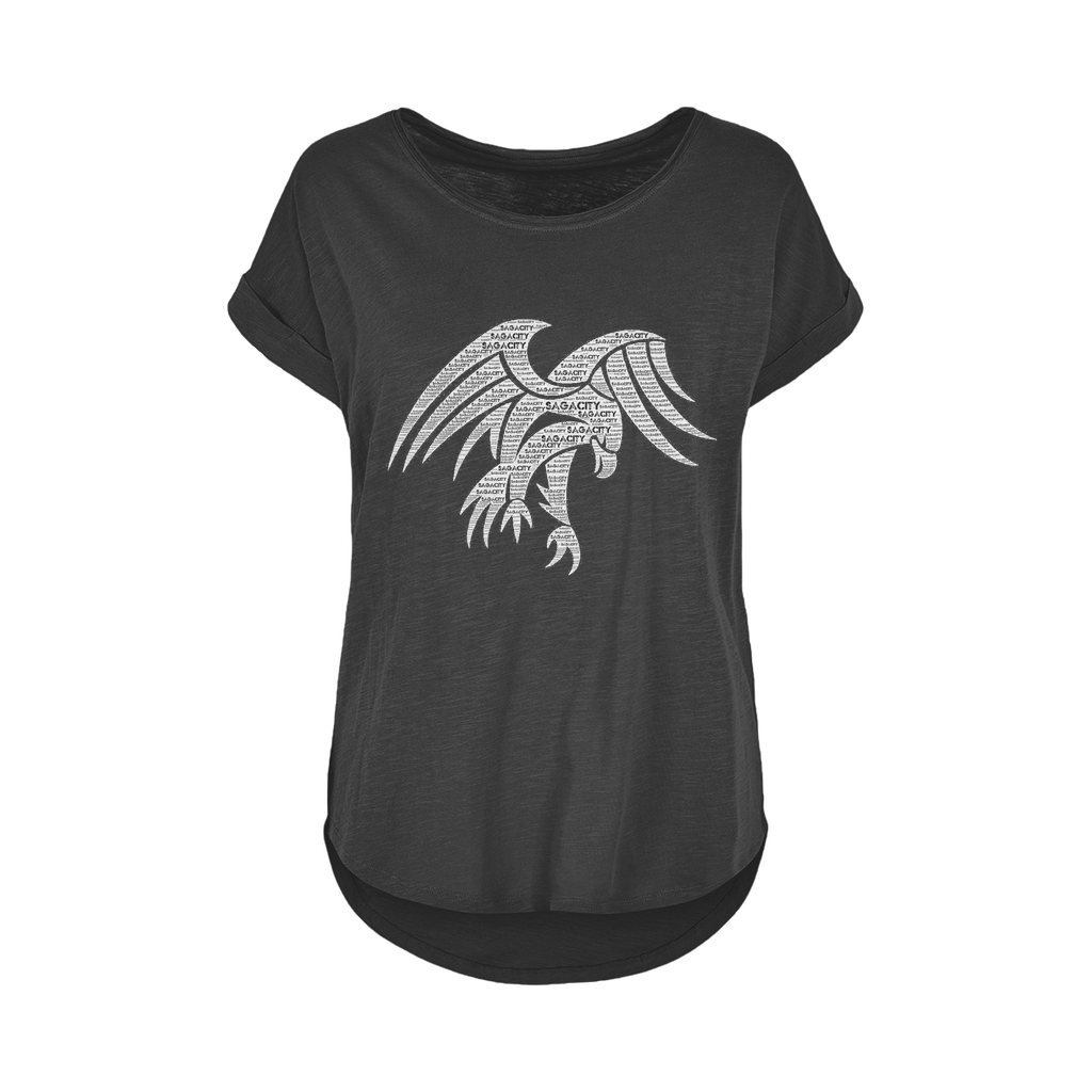 Wings of Sagacity Women's Long Slub T-Shirt XS-5XL