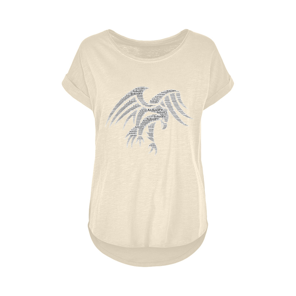 Wings of Sagacity Women's Long Slub T-Shirt XS-5XL
