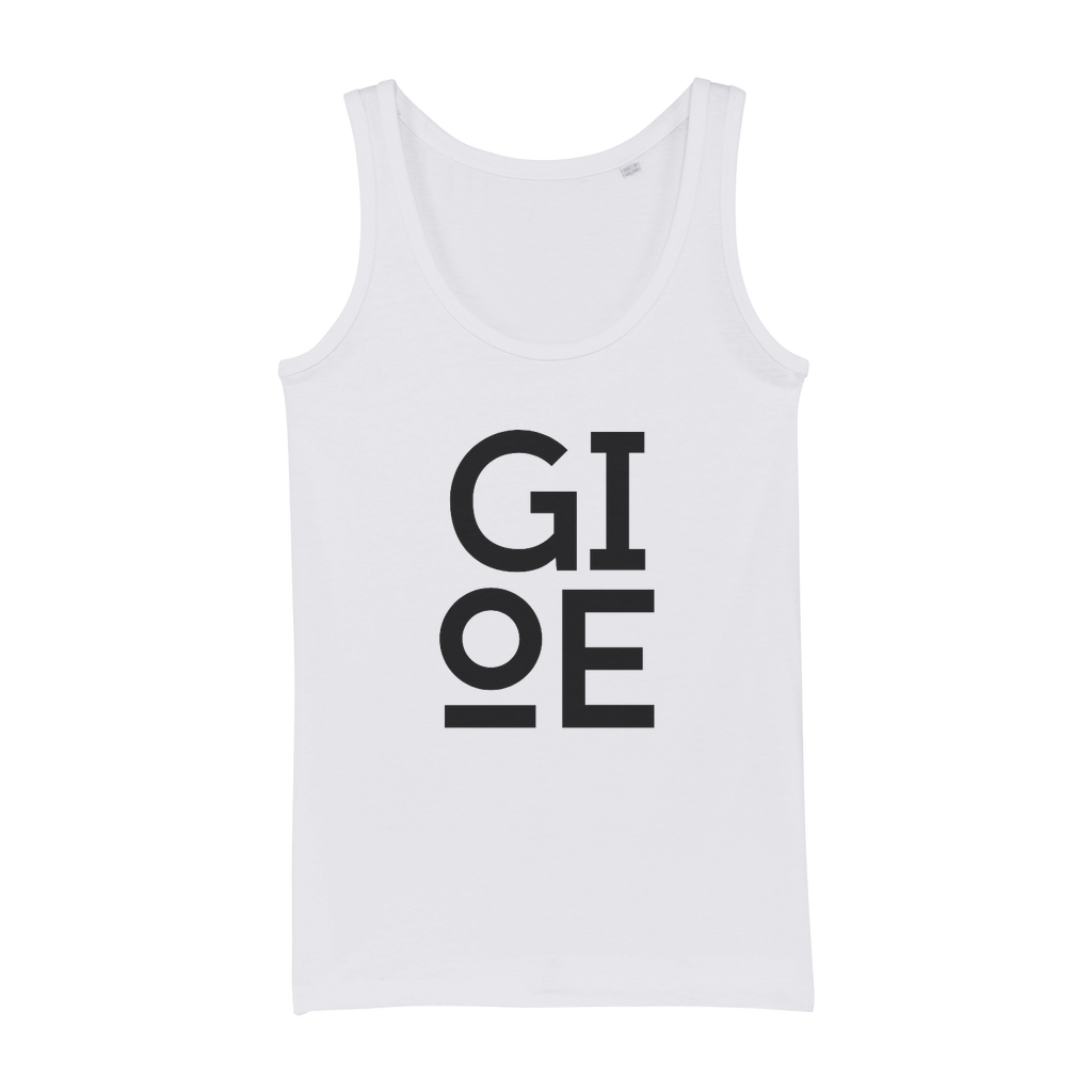 GIOE LOGO Organic Jersey Womens Tank Top