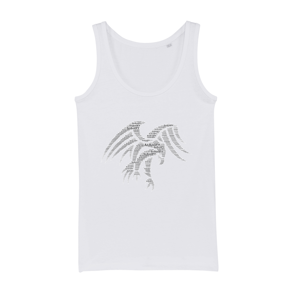 Wings of Sagacity Organic Jersey Womens Tank Top
