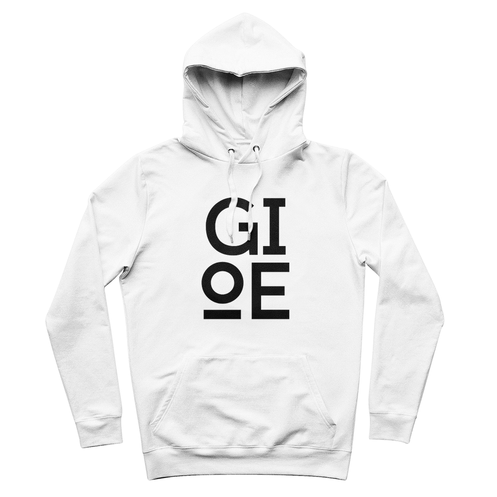 GIOE LOGO 100% Organic Cotton Hoodie