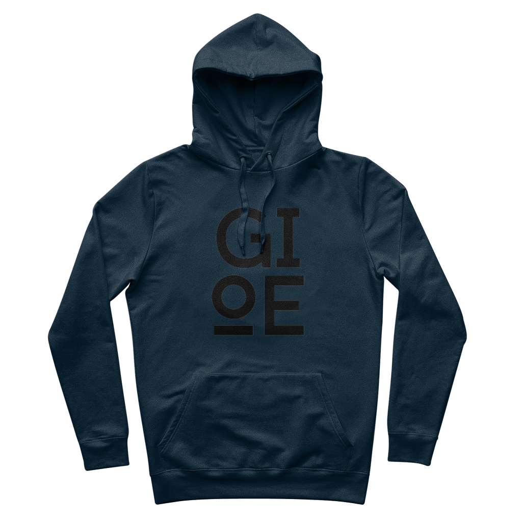 GIOE LOGO 100% Organic Cotton Hoodie