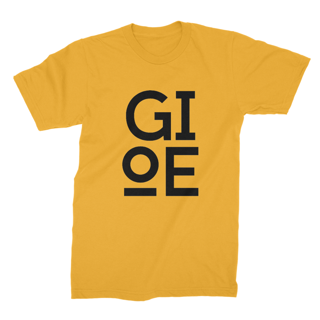 GIOE LOGO Premium Jersey Adult T-Shirt