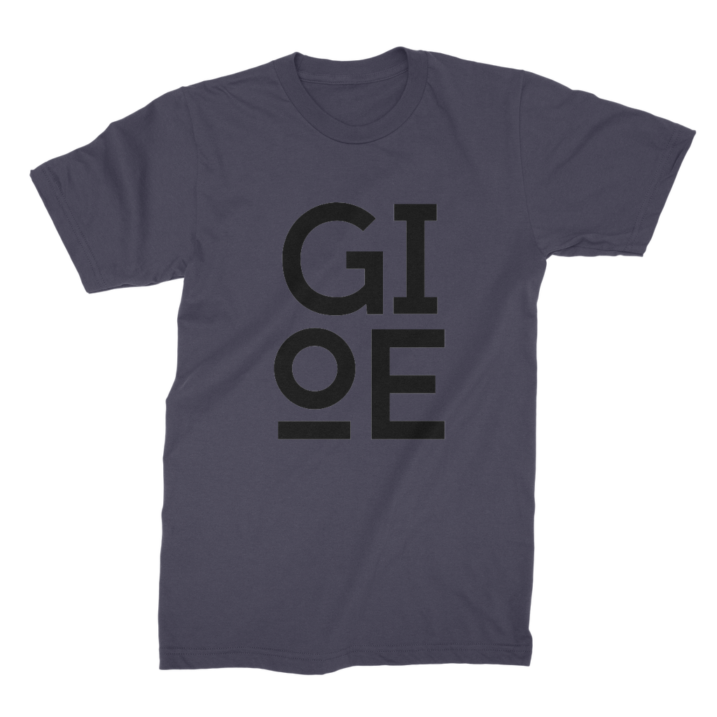 GIOE LOGO Premium Jersey Adult T-Shirt