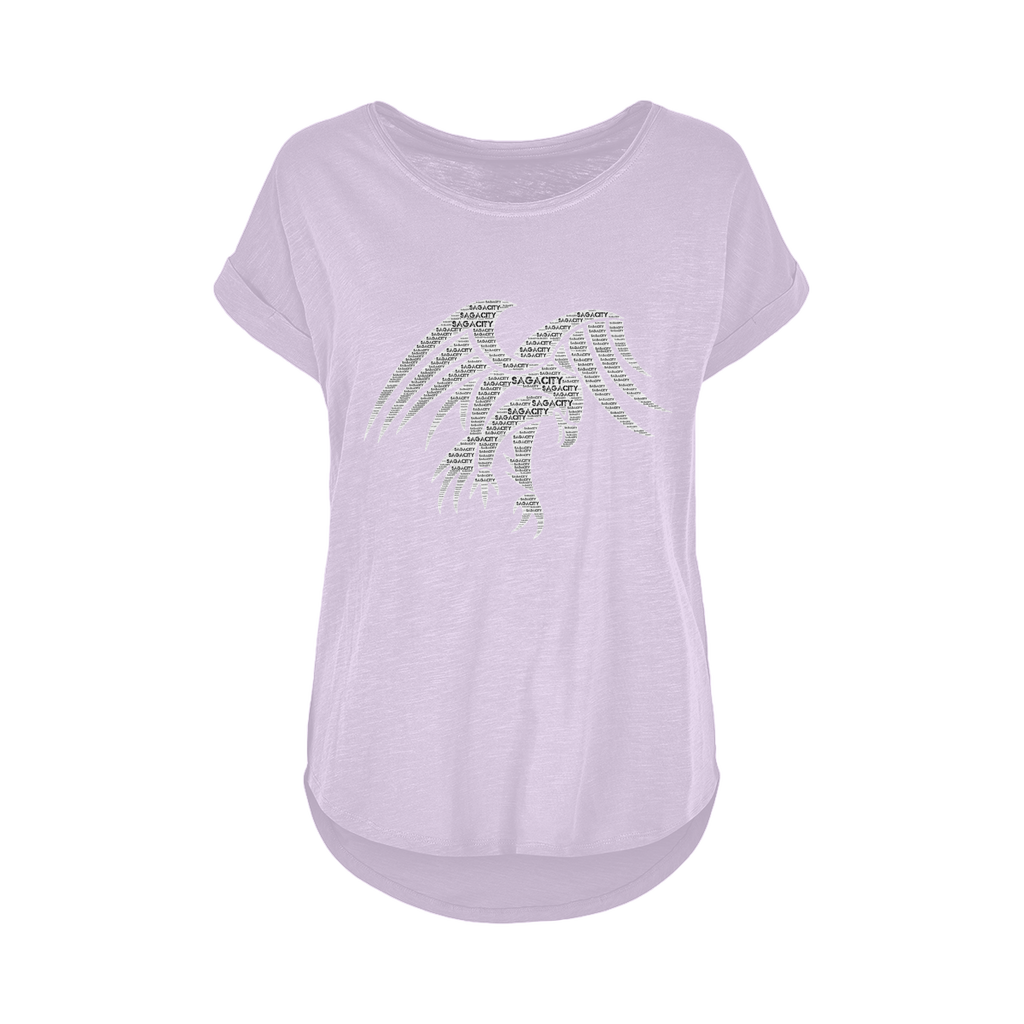 Wings of Sagacity Women's Long Slub T-Shirt XS-5XL