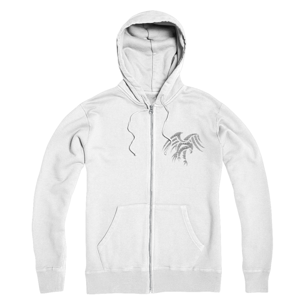 Wings of Sagacity Premium Adult Zip Hoodie