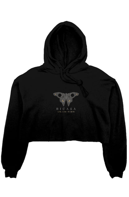 Bicasa Crop Fleece Hoodie