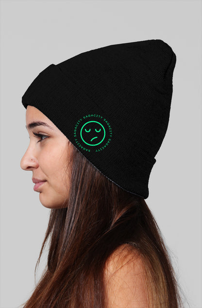 Sagacity Triple Logo Beanie W23