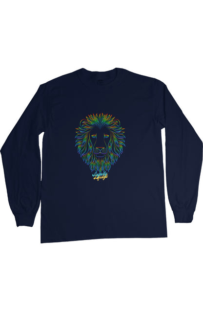 King of The Jungle Vibes Long Sleeve Tee by Sagaci