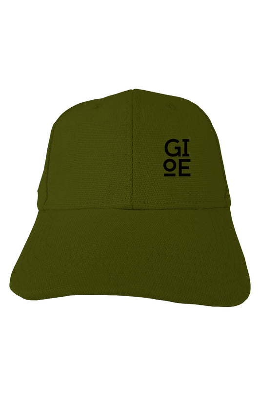 GIOE LOGO & SHIELD Embroidered Hemp Baseball Cap