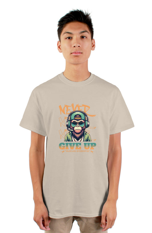 GIOE Never Give Up Tee