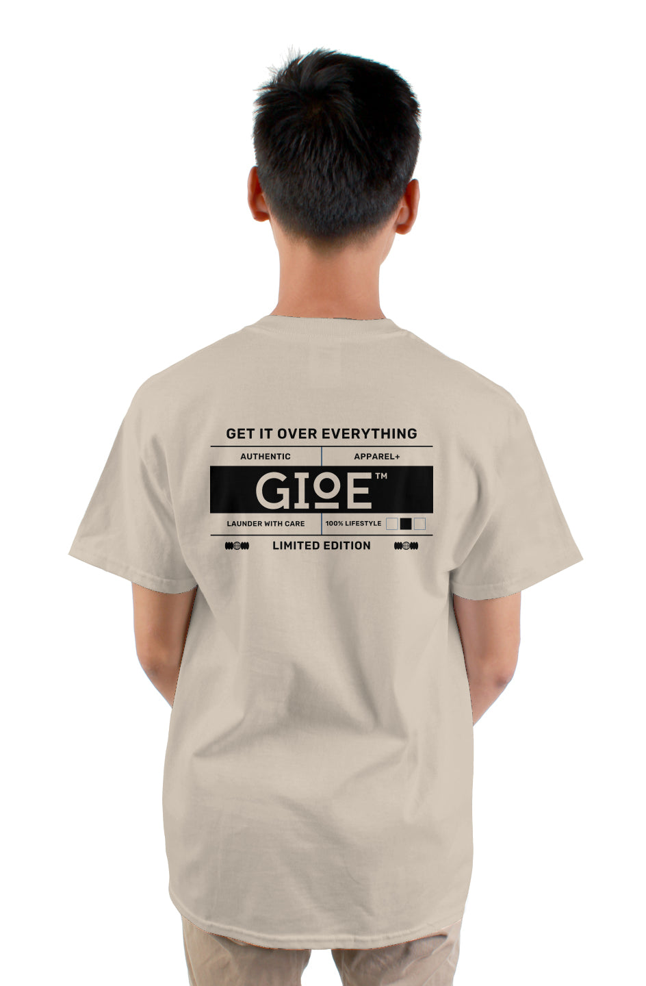 GIOE Never Give Up Tee