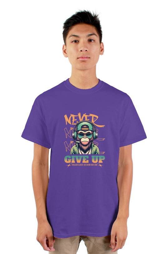 GIOE Never Give Up Tee