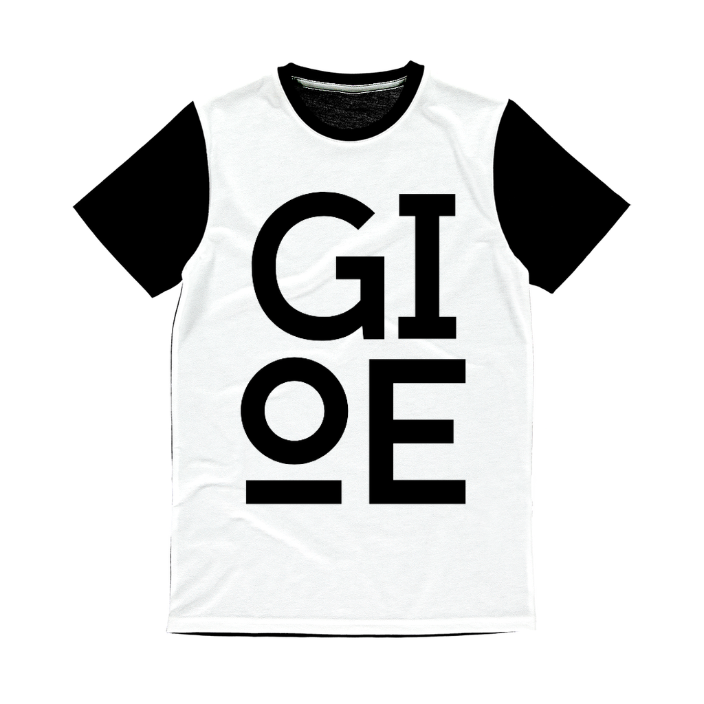 GIOE LOGO Classic Sublimation Panel T-Shirt